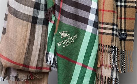 is a Burberry scarf real